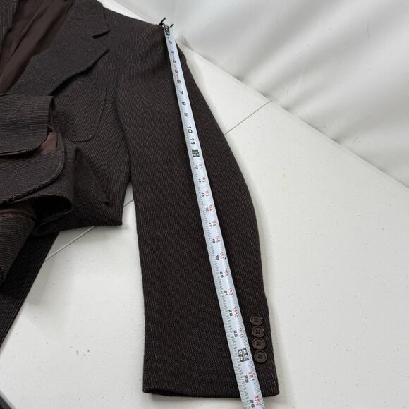 John Varvatos Jacket Wool Blazer Sport Coat Mens EU 48 USA 38 Italy Made Preppy - Picture 8 of 16